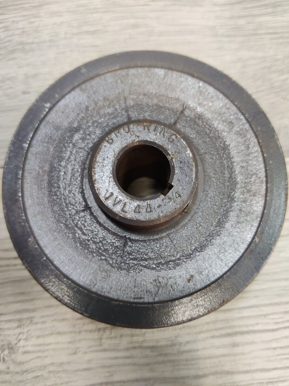 *USED* 1VP44-BROWNING-STEEL VARIABLE SPEED PULLEY 4"X3/4"